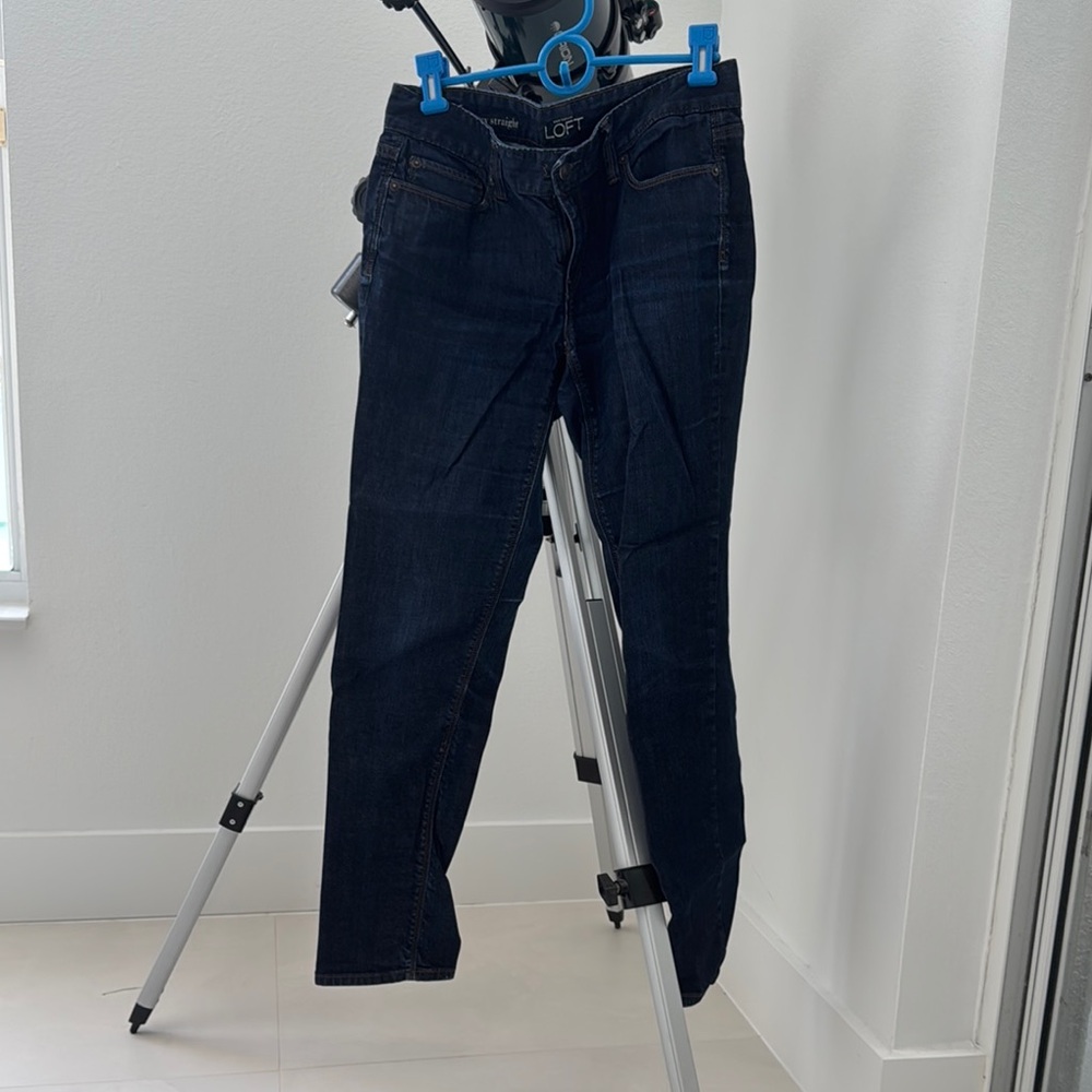 LOFT Blue Slim Jeans Timeless Style